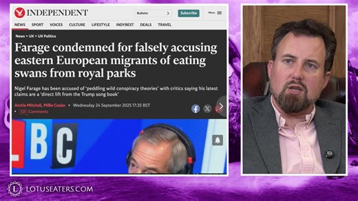 44K views · 806 reactions | They're Eating the Swans It’s your last week to buy Islander #4! Get yours here: https://shop.lotuseaters.com/ | Lotuseaters.com | Facebook