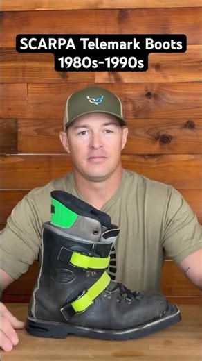 How Scarpa Changed Telemark Skiing #telemark #telemarkhistory #freeheel #scarpaboots #skiing