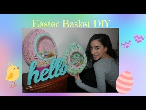 Easter Egg Basket DIY