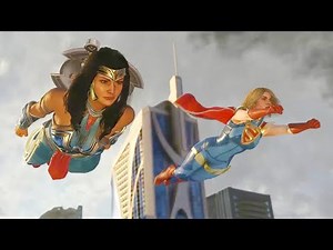 Supergirl & Wonder Woman Team Up Vs Brainiac's Forces | MrNight