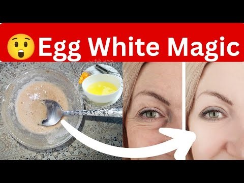 Instant Skin Tightening Mask | Egg White Anti-Aging Remedy