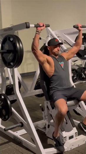 The best shoulder/chest machine you could dream of🤤