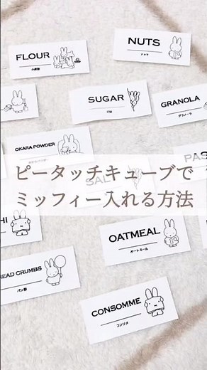 ピータッチキューブで可愛いラベル作り🏷️#ラベル作り #ピータッチキューブ #ミッフィー #サンリオ #バインダー貯金 #バインダー紹介 #シール帳