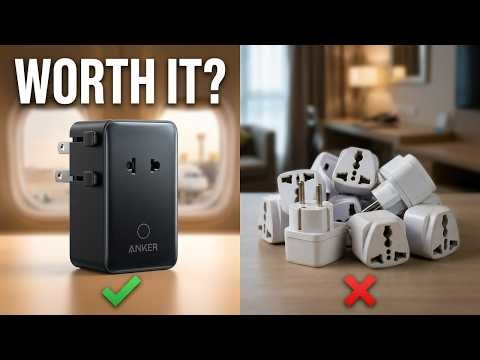 I've Never Seen a Travel Adapter This Compact!