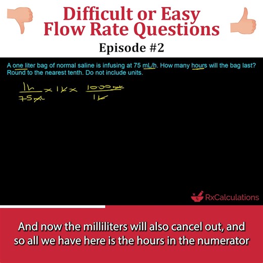 Do you have a hard time solving flow rate calculations? Flow rate calculations are used in pharmacy practice to help determine how much of a drug is being delivered into the body. This is important because if too little or too much of the drug enters your bloodstream, it can be dangerous for you. It is essential that students understand how to solve these types of problems and we have created a series of video tutorials that will show you step-by-step how to do so! This video is 𝗘𝗽𝗶𝘀𝗼𝗱𝗲 #