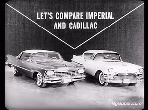 The 1957 Imperial vs The 1957 Cadillac 62 Horsepower