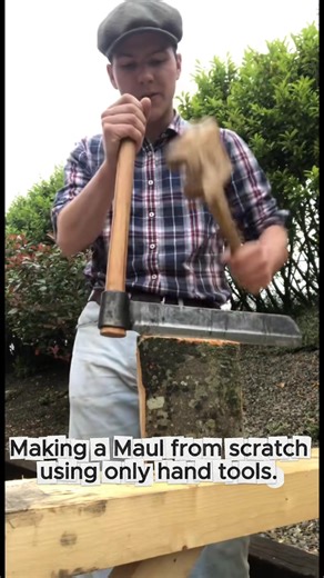 Hand Tool Maul Making: From Scratch