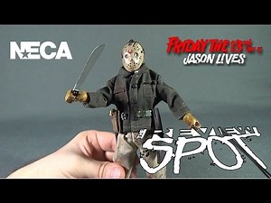 NECA Friday the 13th Part 6 Jason Lives Retro Cloth Jason Voorhees | Review #HORROR