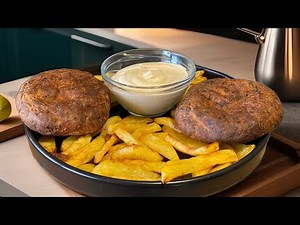 Ζουμερά Μπιφτέκια Κοτόπουλο | Εύκολη & Γρήγορη Συνταγή στο AirFryer