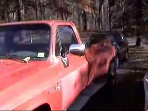 1985 Chevy C20 Pickup Truck -cold start and idle