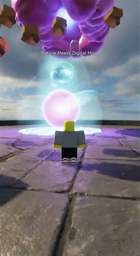 Virtual Brain Meets Nature’s Power | Stunning Visual Blend