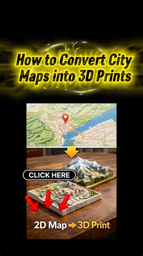 How to Convert a Map into a 3D Print