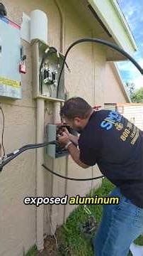 How to repair burned electric meter components. Loxahatchee FL Simon Electric