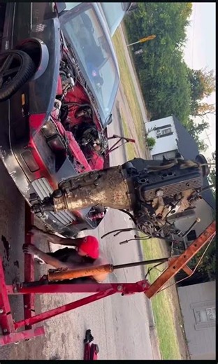 How not to do an engine swap / engine replacement 101