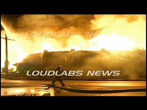 Explosion "Caught on Tape" / South Los Angeles RAW FOOTAGE