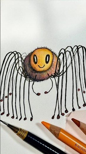 Draw a spider ✍️