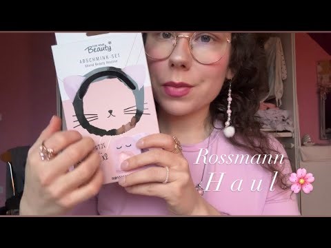 ASMR - Ein entspannter Rossmann Haul 🌸 | Tapping | Entspannen | Flüstern | German