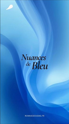 4 nuances de bleu pour ton prochain projet de branding #branding #colorconcept #colorinspiration