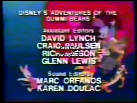 Gummi Bears Winnie The Pooh Hour Credits: Alternate Version