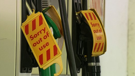 BP says nearly a third of its U.K. gas stations running on empty