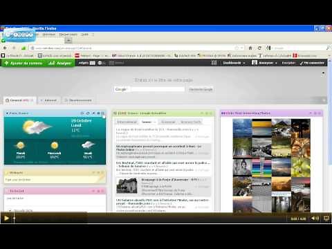 Tutoriel: Créer page d'accueil personnalisée avec Netvibes