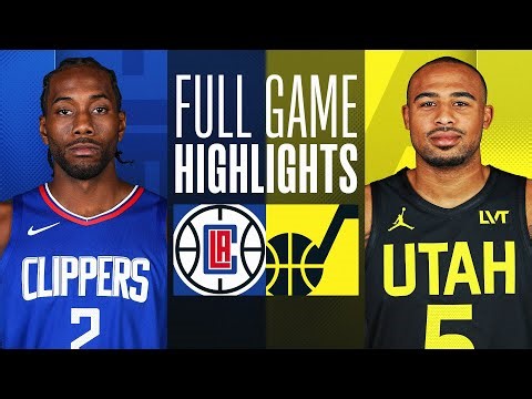 CLIPPERS at JAZZ | FULL GAME HIGHLIGHTS | December 8, 2023