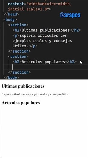 How the section tag works in HTML