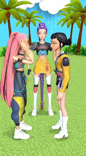 GTA V Animation Guide Oh My God Zoey vs Rumi and Mira 😎 ULTRA FACE SWITCH!