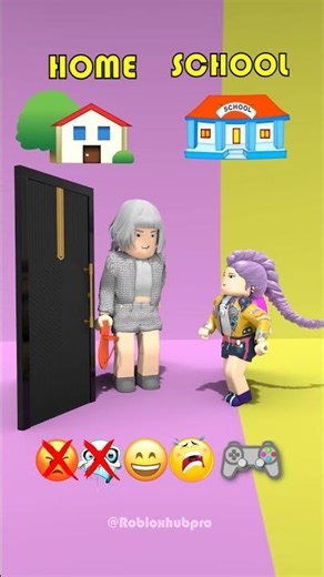 Rumi going Home from School #roblox