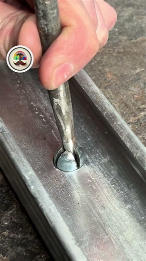 Strong Rivet from a Nut! Useful Life Hack #creative