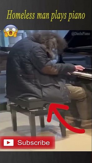 👉 A homeless man. They ignored him… until he played the piano 😳🎹🔥