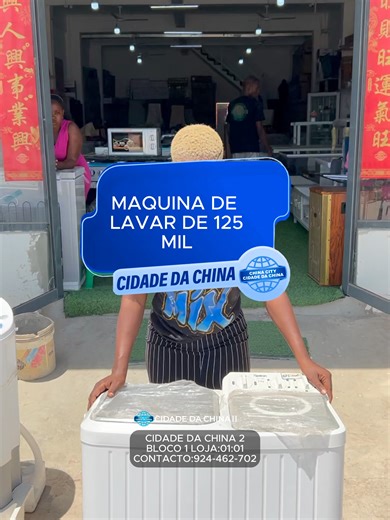 MAQUINA DE LAVAR 125MIL#cidadedachina #cidadedachina2 #cidadedachinaluanda #cidadedachinaangola #roupasbaratas #chinelos #cidadedachinatiktok