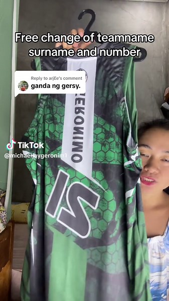 Replying to @arjEe customize jersey#jersey #customized #basketball