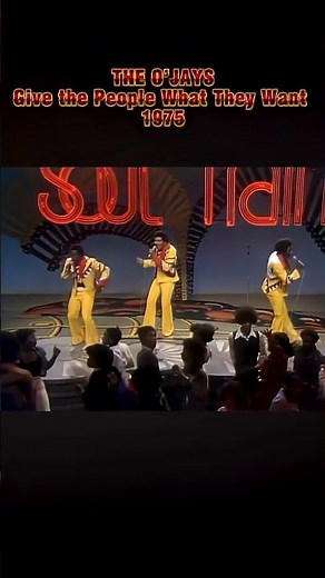 THE O’JAYS - Give the People What They Want - 1975 on #SoulTrain