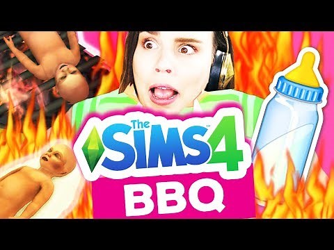The Sims 4 BBQ Babies *terrifying*