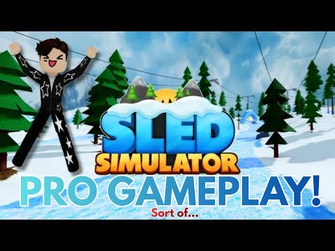 SLED SIMULATOR: PRO GAMEPLAY!