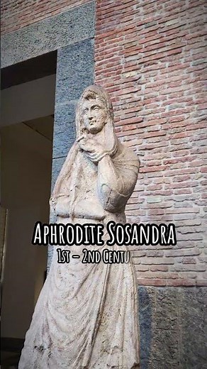 Aphrodite Sosandra: Roman Sculpture #RomanSculpture #AncientGreece #GreekHistory #RomanHistory