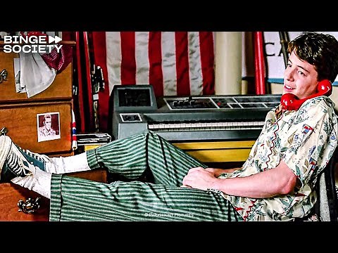 Ferris Bueller's Day Off (1986): Keyboard Cough Scene
