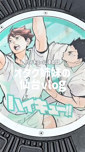念願のハイキュー聖地巡礼🏐✨ #ハイキュー #haikyuu #オタクの日常 #オタクvlog #仙台