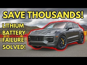 Porsche Lithium Battery Failure! *Update* (Cayenne 2019+)