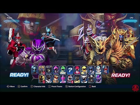 Power Rangers: Battle for the Grid - All Characters + DLC (RJ & Phantom Beast King) *Updated*