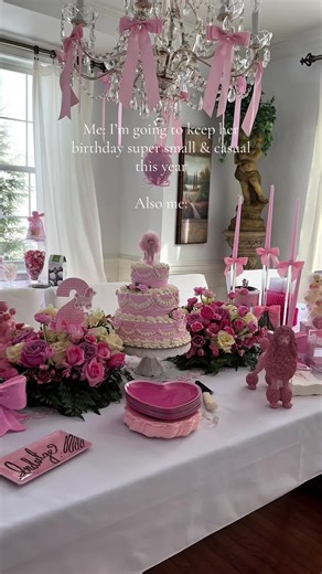 The pink poodle party 🎀🐩💕 for my pink poodle loving fifi 🐩🎀🌸 #toddlerbirthday #kidsparty #toddlerparty #pinkpoodle #puppyparty @Zazzle @Amazon @LittleHappies @Etsy