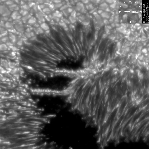 11K views · 267 reactions | • Sunspot Light-Bridges • A Bridge from...