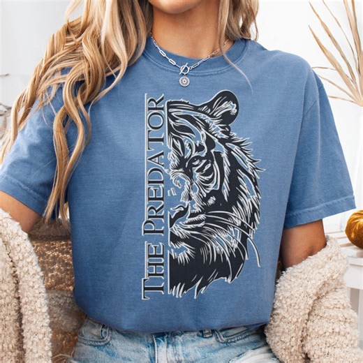 Lion Shirt the Predator – Motivational Graphic Tee, Alpha Male Shirt, Gym Mindset Shirt, Lion Graphic Tee, Strength Quote Shirt - Etsy