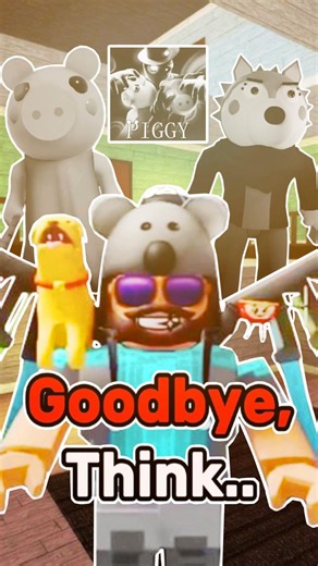 THINKNOODLES IS QUITTING ROBLOX PIGGY.. 🐷💔😢 #roblox #piggy #robloxpiggy #thinknoodles #shorts