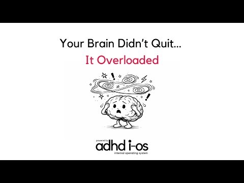ADHD and Working Memory Overload: The Real Reason You Shut Down