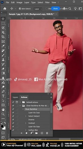 How to Install & Use Action Clean Backdrop