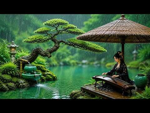 Guzheng & Bamboo Flute in the Rain | Traditional Chinese Zen Music for Inner Calm & Meditation #25