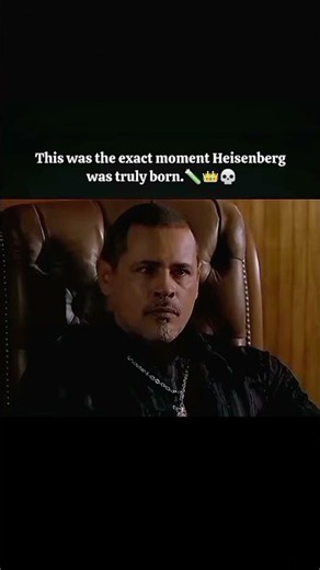 The exact moment Heisenberg was born. 👑🔥