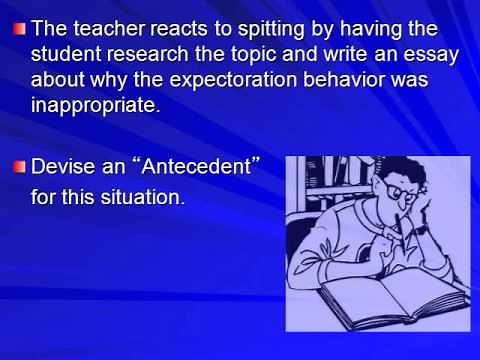 A-B-C Analysis Of Behavior